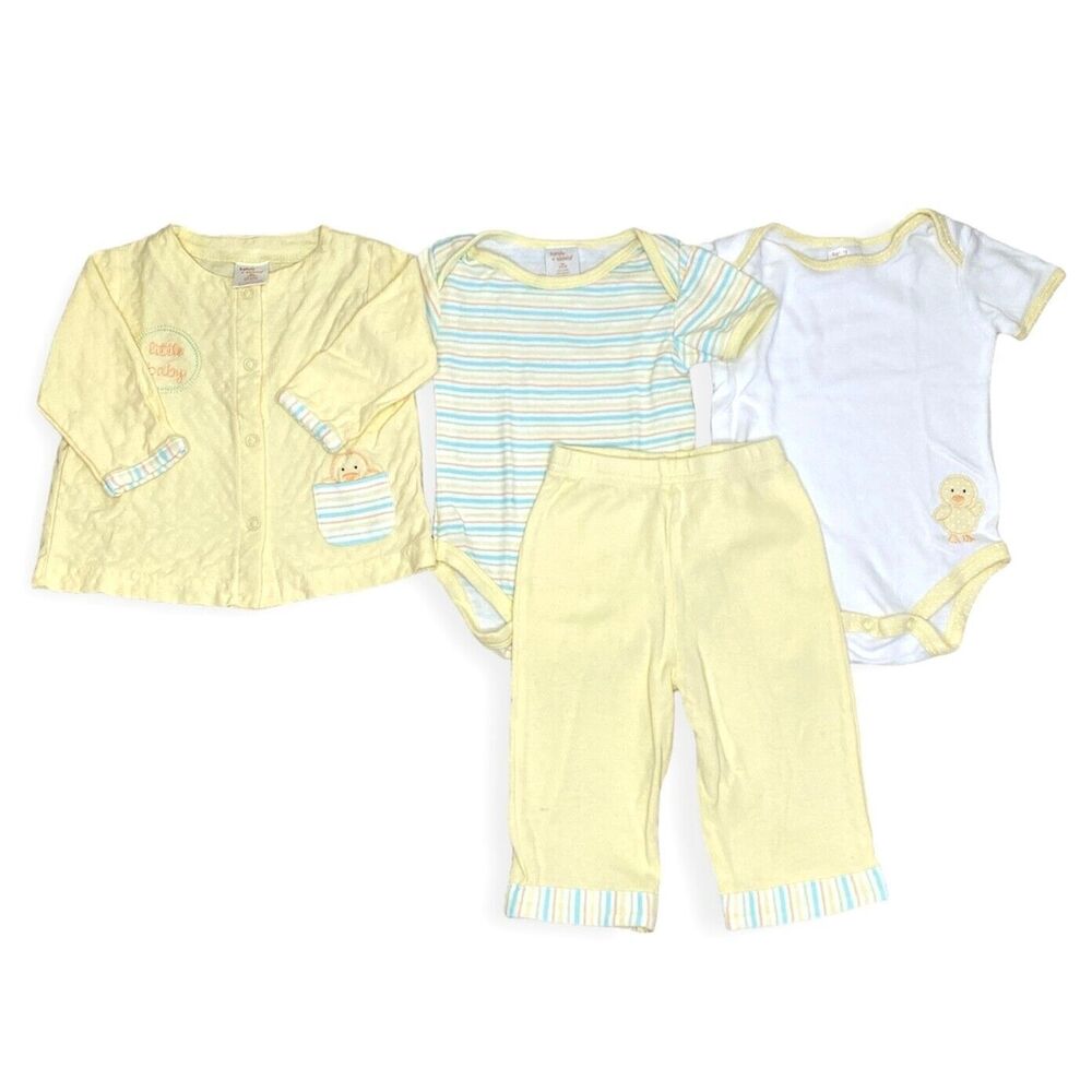 SANDY & SIMON Unisex Baby Clothes 3-6 Months Infant Bodysuits Pants Sweater